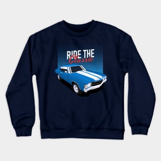 Classic American Cars Ride The Classic Crewneck Sweatshirt